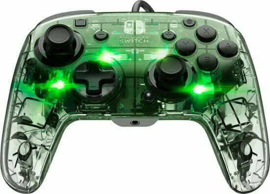 Prismatic Afterglow • PDP 500-132-NA Wired Controller - Clear w/ LED's - Image 1 of 1