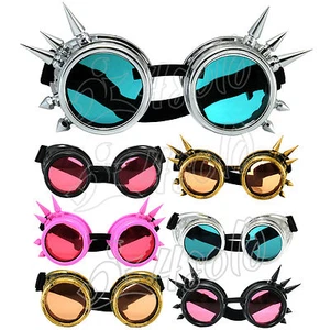 Klassische Brille Sonnenbrille Herren Damen Schwarz Neon Retro Sonnenbrillen Festival Vintage - Bild 1 von 121