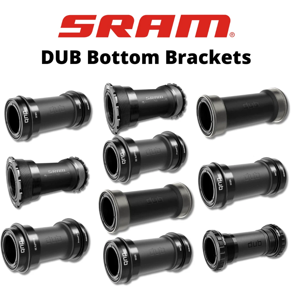 SRAM DUB Bottom Brackets. Most widely used versions! - Image 1 of 1