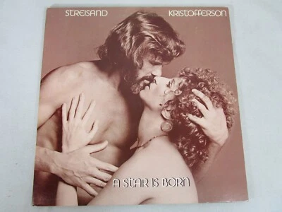 BARBRA STREISAND KRIS KRISTOFFERSON A Star Is Born 1976 Vinyl LP Record Columbia - Image 1 of 4