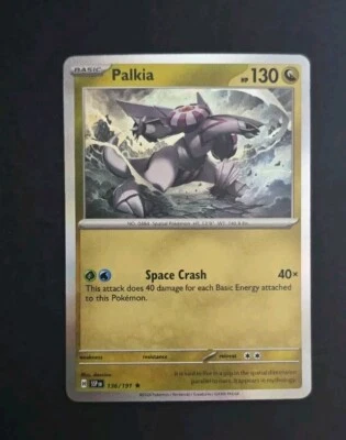 Palkia - 136/191 - (Holo Rare) SV08: Surging Sparks (SV08) - Image 1 of 2
