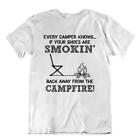 Camping Outdoor Travel Tea T-Shirt Vintage Gift Cute Funny Full Chair