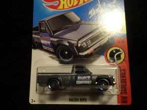 HW HOT WHEELS 2017 HW DAREDEVILS #1/10 MAZDA REPU GRAY HOTWHEELS VHTF - Picture 1 of 1