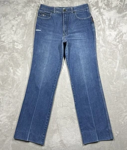 Sergio Valente Western Denim Jeans 34x36 Altered (passt 30x30) blau distressed - Bild 1 von 11
