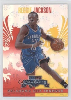 2013-14 Panini Crusade Crusade Red /349 Reggie Jackson #215 - Image 1 of 2