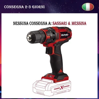 Trapano avvitatore Einhell TC-CD 18/35 Li a batteria 18V a 21posizioni di lavoro - Immagine 1 di 4