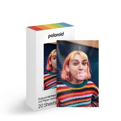 Polaroid HI-PRINT GEN 2 CARTRIDGE 20 SHEETS 2X3 cartridge. - Image 1 of 4