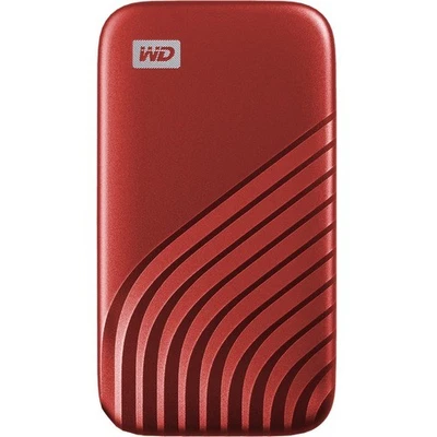 WD My Passport WDBAGF0020BRD-WESN 2 TB Portable Solid State Drive - External - R - Image 1 of 4