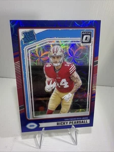 2024 Panini Donruss - Rated Rookie Ricky Pearsall #318 Optic Preview Blue Scope - Picture 1 of 7