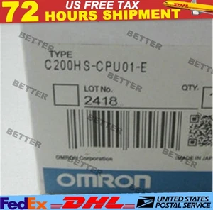 New 1Pcs Cpu Module C200HS-CPU01-E Omron Plc Module pw - Picture 1 of 3