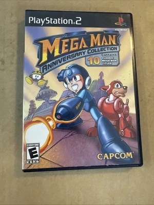 Mega Man Anniversary Collection (Playstation 2, 2003) PS2 Capcom CIB Complete - Image 1 of 4