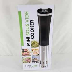 SOUSVIDE ART Sous Vide Kit de Máquina de Cocina de Inmersión 30 Bolsas, Libro de Cocina 800W Nuevo en Caja - Imagen 1 de 10