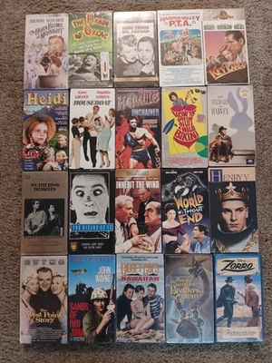 Lot of 20 Classic VHS Films Movies - Still Sealed and New #42 - Image 1 of 4