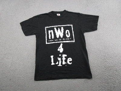 WCW NWO 1998 4 Life Graphic Para hombres Talla M De Colección Años 90 WWE HOGAN HALL NASH Lucha Libre Foto 1 de 4