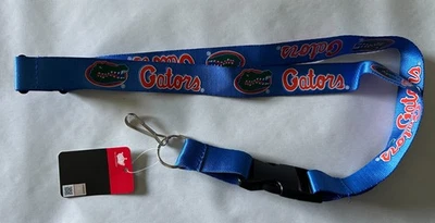 Florida Gators Lanyard Brand New NCAA Clasp Closure, Key Ring, And Clip - Image 1 of 4