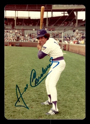 FOTOGRAFÍA FIRMADA POR JOSE CARDENAL 3,5 X 5" - CHICAGO CUBS Foto 1 de 2