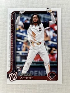 2025 Topps Series 1 James Wood Companion Card RC #CC-17 - Super Box Exclusive - Bild 1 von 2