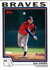 2004 Topps #313 Kyle Davies RC Atlanta Braves - Picture 1 of 2