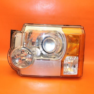 LAND ROVER LR3 HEADLIGHT LEFT DRIVER 2005 2006 2007 2008 2009 XBC001132 XENON - Image 1 of 4