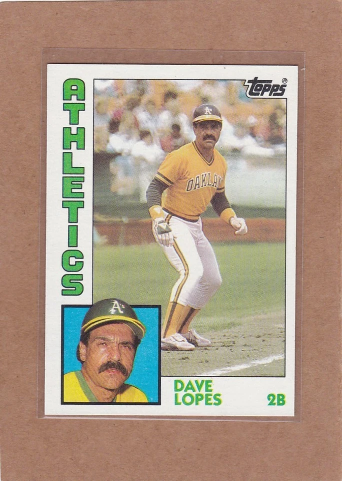 1984 TOPPS BASEBALL DAVEY LOPES #669 A'S NMMT OR BETTER *E5337 - Image 1 of 1