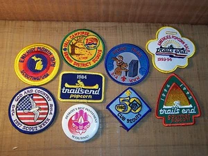 Lote de parches vintage del área de Detroit BSA God & Country, Energy Month 1978 y más - Imagen 1 de 5