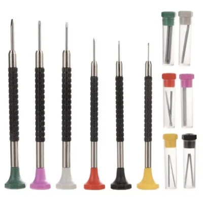 6Pc Precision Screwdriver Set Electronic Micro Hobby Jewelry Watch Timelab Korea - Image 1 of 4