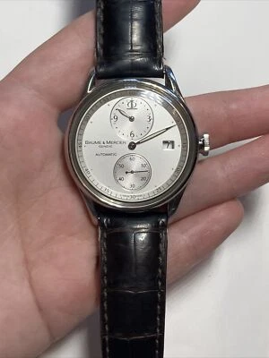 BAUME & MERCIER Automatic Regulator Calendar All S. Steel 25J Cal 2892A2 Watch - Image 1 of 4