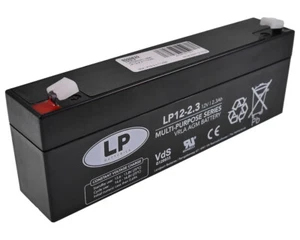 VDS Batterie 12V 2,3Ah Akku LANDPORT 12-2,3 T1 Sicherheitssystem, Rollo Antrieb - Bild 1 von 8