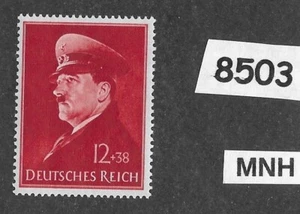 MNH stamp Adolf Hitler B190 / 1941 Birthday Third Reich / WWII Germany  #8503 - Picture 1 of 1
