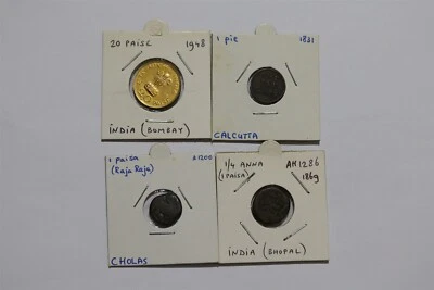 🧭 🇮🇳 ИНДИЯ КНЯЖЕСТВА ШТАТОВ + БРИТАНСКИЙ БХОПАЛ И CHOLAS B49 #2224 - Изображение 1 из 4