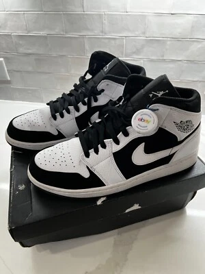 Usado: Esmoquin Medio Retro Air Jordan 1 (554724-113) Para Hombre Talla 12 EE. UU. Foto 1 de 4