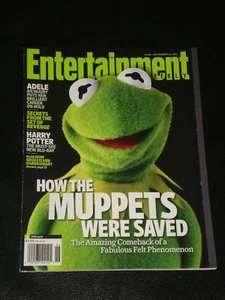 ENTERTAINMENT WEEKLY 2011, The Muppets, Adele, Harry Potter, Kim Kardashian RARE - Foto 1 di 1