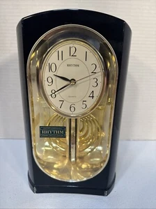 Rhythmus Bewegung Uhr reflektierendes Pendel postmodern Japan **SIEHE VIDEO** - Bild 1 von 12