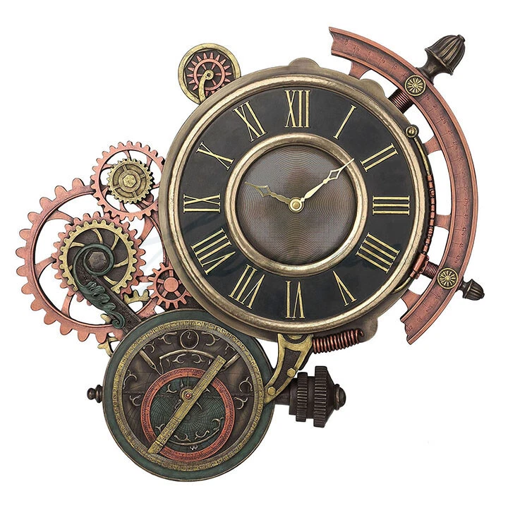 Reloj de pared Steampunk Astrolabio Foto 1 de 1