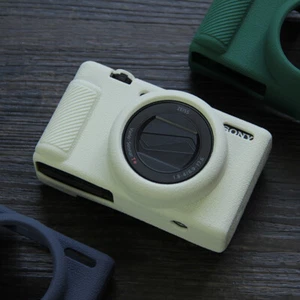 Silicone Rubber Camera Full Body Cases Bag Fit For Sony ZVE10 ZVE10ii ZVEM2 ZV1F - Picture 1 of 40