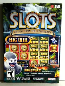 WMS Slots: Quest for the Fountain (PC, 2012, WMS Gaming) NUEVO Precintado - Imagen 1 de 3