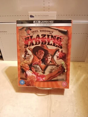 NEW Blazing Saddles 4K Full Slip SteelBook Blu-ray (UK)[1974] Ships Next Day - Image 1 of 4