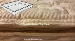 Full Size Pillowtop Zipper Cover & Foam Rails for Softside Waterbed Mattress - Picture 1 of 5