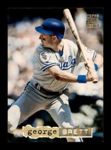 1994 Topps Stadium Club George Brett #5 Kansas City Royals 