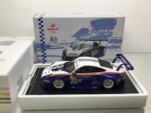 SPARK 18S392 PORSCHE 911 RSR LMGTE PRO 24H LE MANS 2018 #91 -1:18- GOOD IN BOX - Picture 1 of 17