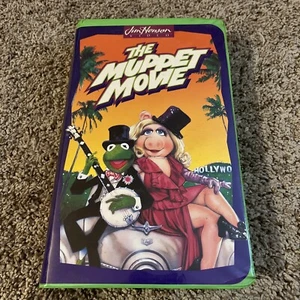 The Muppet Movie (VHS, 1995) Kermit Piggy Henson 90s Jim Henson Video - Picture 1 of 4