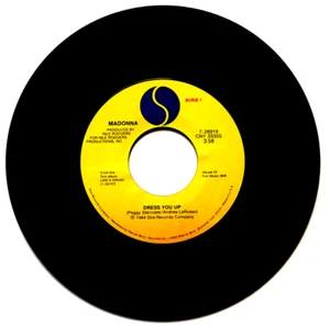 MADONNA - Dress You Up / Shoo-Bee-Doo - Vinyl 45rpm Sire 1984 7-28919 - Imagen 1 de 4