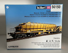 KIBRI HO 56150 - lot de 2 wagons élévateur et silo MFS 100 - kit neuf