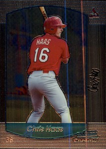 2000 Bowman Chrome #370 Chris Haas