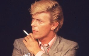 DAVID BOWIE at a press conference (1983), 35mm Transparency  #188 - Picture 1 of 1