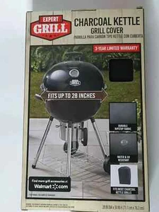 Expert Grill Charcoal Kettle Grill Cover Fits Most upto 28" Water & UV Resistant - Picture 1 of 4