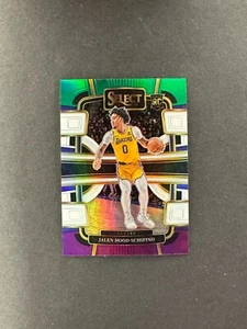 Jalen Hood-Schifino 2023-24 Panini Select Concourse verde/blanco/púrpura novato 93 - Imagen 1 de 2