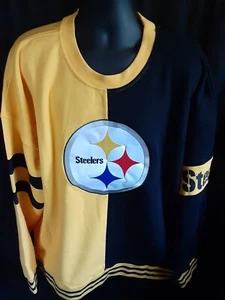 Sudadera Pittsburgh Steelers Para Hombre Starter B/T Frontal Bordado Logo 3X o 5X - Imagen 1 de 4