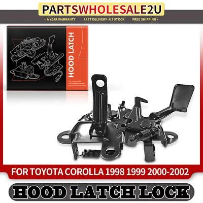 New Front Hood Latch Lock for Toyota Corolla 1998 1999-2002 w/o Theft Deterrent - Image 1 of 4