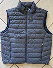Polo Ralph Lauren Puffer Packable Down Vest Jacket Mens Sz XL Grey Htr NWT $188